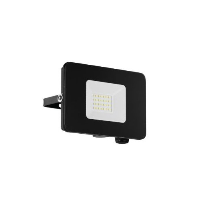 EGLO LED Außenwandleuchte IP65 13cm schwarz 5000K Faedo 3, ohne Sensor, 97456