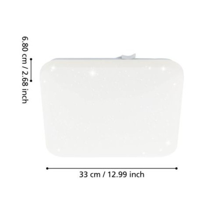 EGLO LED Sternenhimmel Lampe 28cm 1100lm 3000K Frania-S, 97881