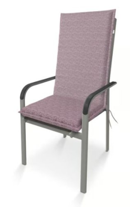 Doppler Hochlehner Art, Fischgräten Lila,119x48x6cm, Polyester&Baumwolle, 5122914043