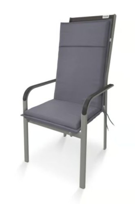 Doppler Hochlehner Auflage Life hellgrau, 119x48x4 cm, 5127595354