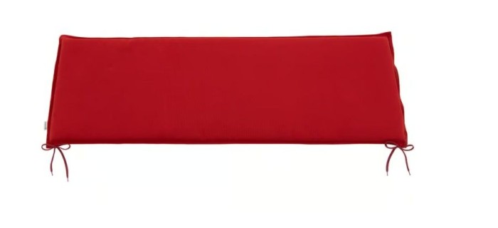 Doppler Bankauflage Life 2er Rot, 120x45x4 cm, 5037595352