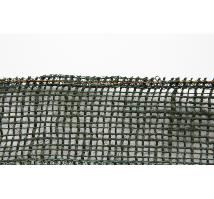 Windhager Jute-Dekoband randverstärkt ÖKO, 5 cm x 10 m, grün, 06882