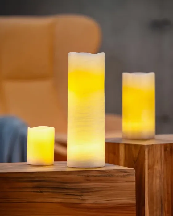 Schlaraffenland LED-Kerze Media, 10 x 20 cm, 5352