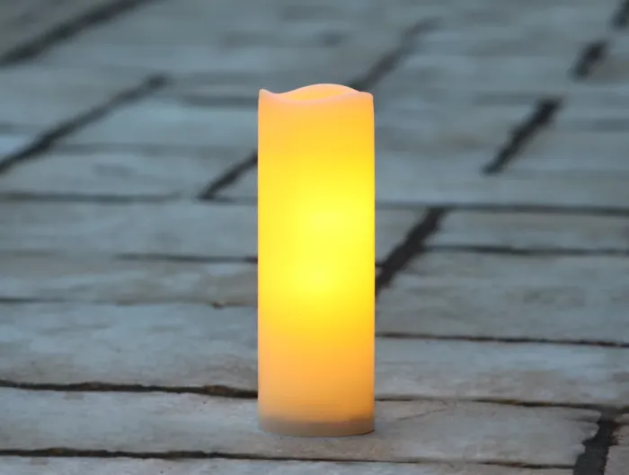 Schlaraffenland LED Outdoor Kerze MEDIA BOX inkl. Fernbedienung 10 x 30 cm, 9204