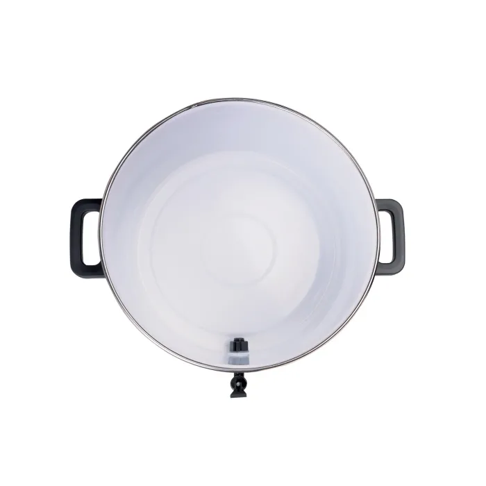 Silva Heißgetränkeautomat HG-E 1800W, Volumen 30L, Auslaufhahn, weiß, 415013