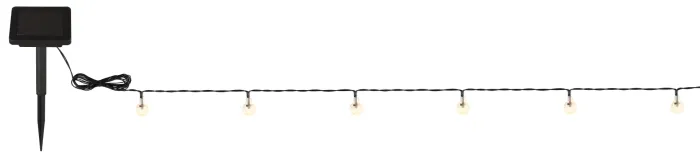 GLOBO Solarbetriebene Outdoor Lichterkette, 36802-20