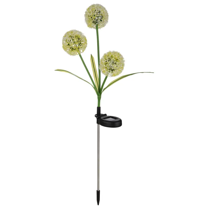 GLOBO Solarleuchte Pusteblume, IP44, 33599G