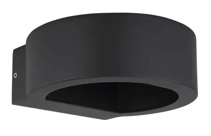 Globo Außenleuchte SLICE I, schwarz, IP54 7W 3000K 200LM, 34313