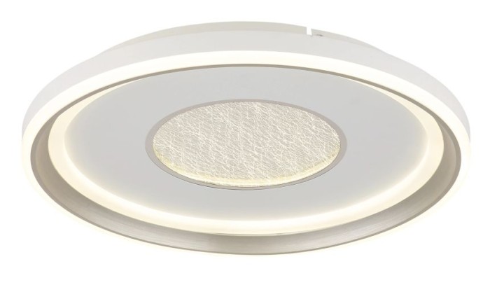 Globo LED Deckenleuchte EILA CCT 2640 lm Ø 48 cm Metall weiß 48558-48