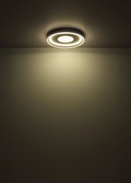 Globo LED Deckenleuchte EILA CCT 2640 lm Ø 48 cm Metall weiß 48558-48