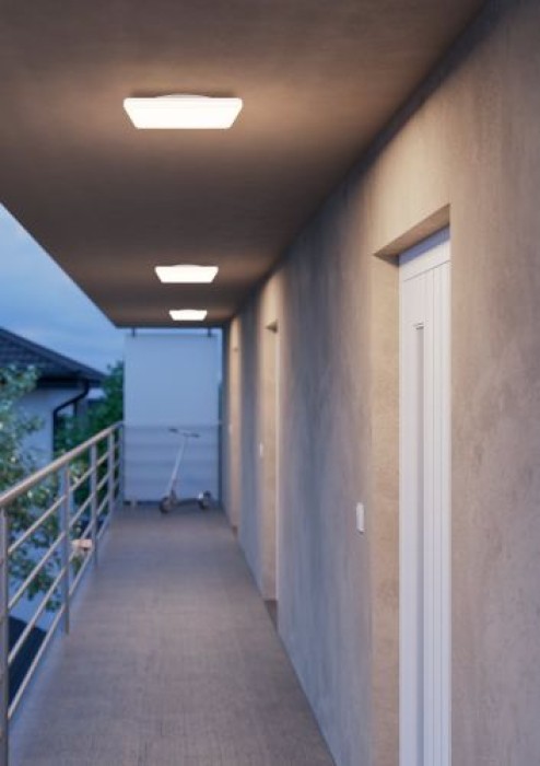 EGLO LED-Deckenleuchte Castagneto, P54 CCT 31cm 2500lm, 901534
