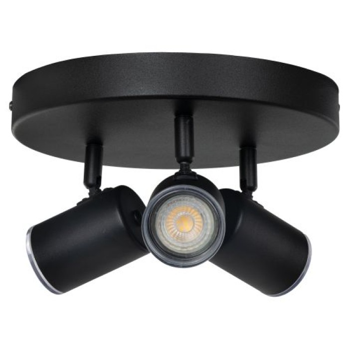 EGLO Deckenlampe 3-flammig Consuma 1, GU10, IP44, Ø25cm, 901965