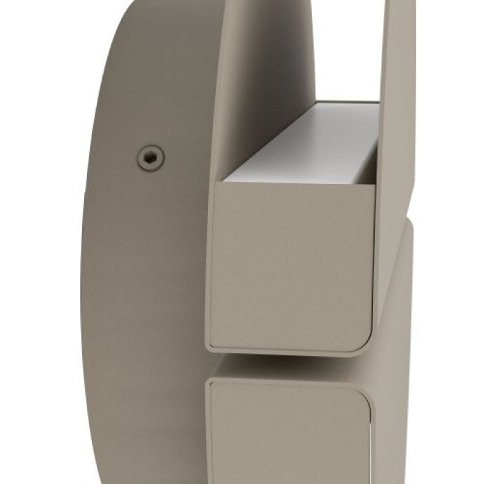 EGLO LED Wandlampe Pianosa, IP44, CCT, 620lm, sand, 902121
