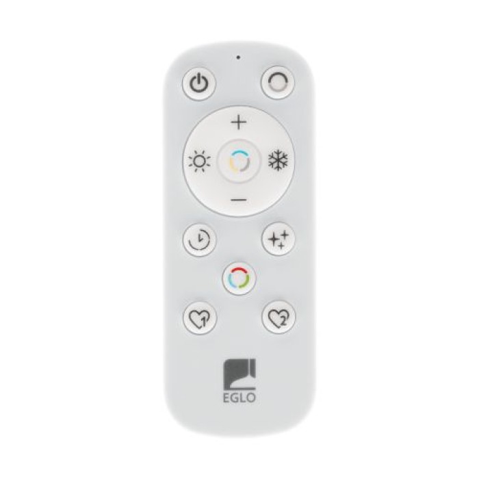 EGLO LED Deckenleuchte Mezzomonte, CCT/dimmbar Sand, Ø48cm, 4400lm, 901823