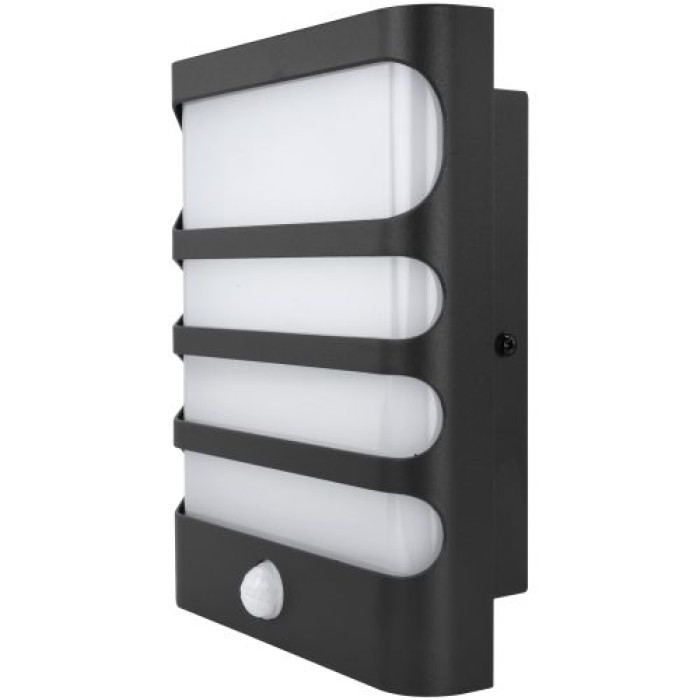 E2 Elektro Außenwandleuchte VEGA Sensor, 7,5 W, IP54, anthrazit, 2528000041696