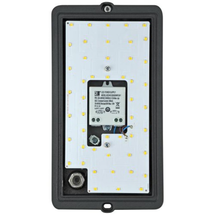 E2 Elektro Außenwandleuchte CETUS, 12W, IP64, anthrazit, 2528000051696