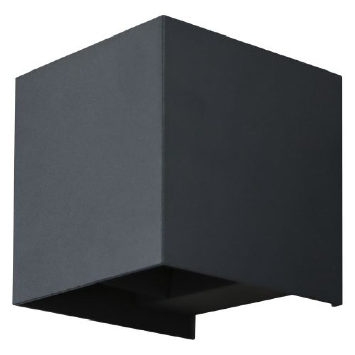 E2 Elektro Außenwandleuchte BIG QUBE up&down, 20W, CCT, IP65, anthrazit, 2528000461696
