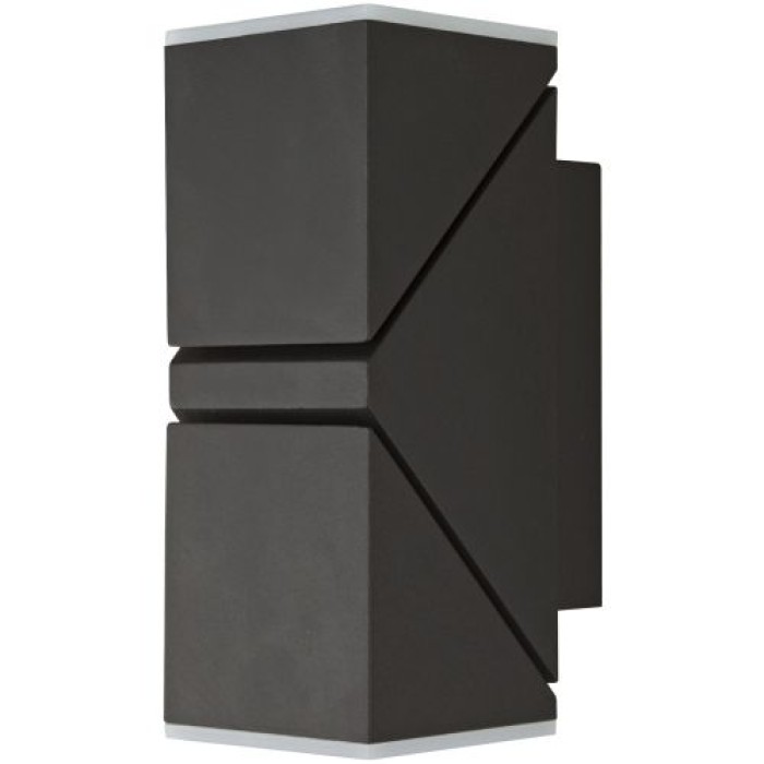 E2 Elektro Außenwandleuchte LYRA up&down, 12W, IP65, anthrazit, 2528000091696