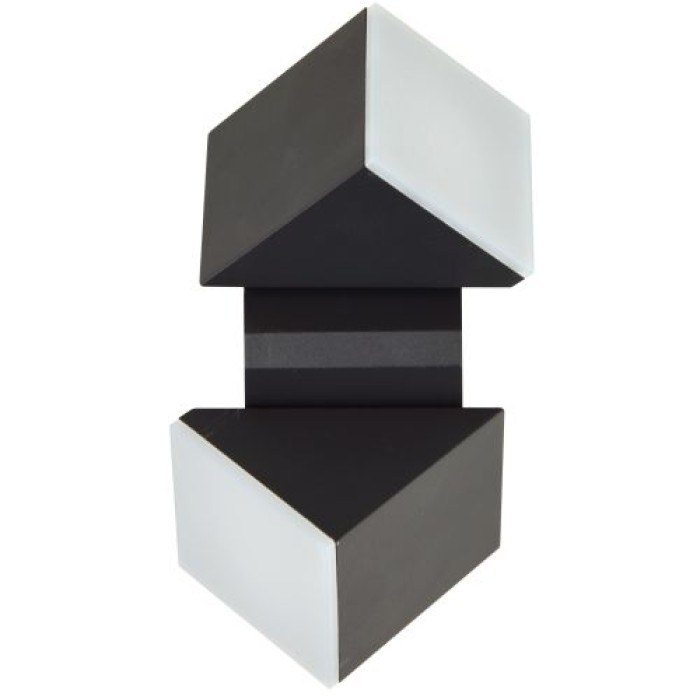E2 Elektro Außenwandleuchte LYRA up&down, 12W, IP65, anthrazit, 2528000091696