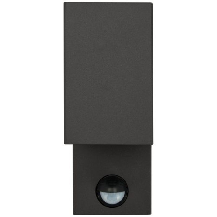 E2 Elektro Außenwandleuchte ASTER Sensor, GU10, IP65, anthrazit, 2528000161696