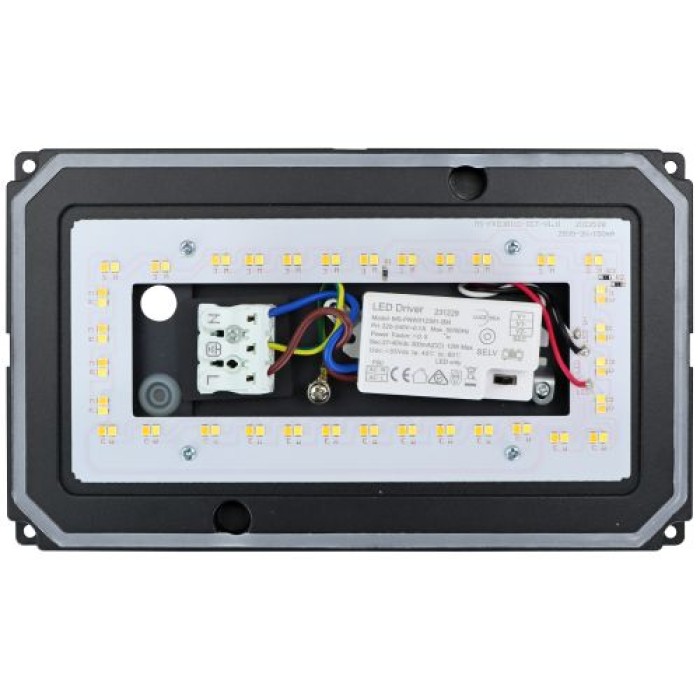E2 Elektro Außenwandleuchte MERGA, 12W, CCT, IP54, anthrazit, 2528000441696