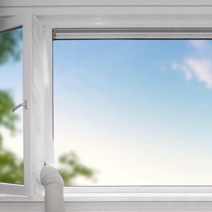 Nedis Hot Air Fenster Stop, AC-Fensterdichtung, ACWS4M