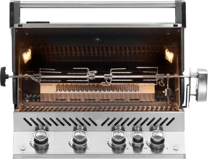 Napoleon Einbaugrill PRESTIGE PRO™ 500 RB mit Infrarot-Heckbrenner, 5 Brenner, BIPRO500RBPSS-3-DE