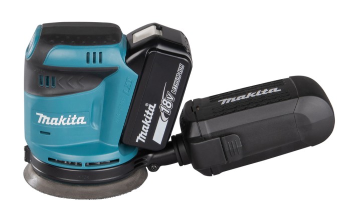 Makita Akku-Exzenterschleifer LXT DBO180, 18V, Solo, DBO180Z