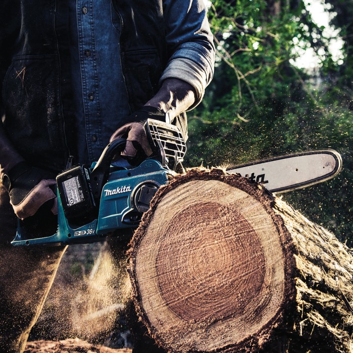 Makita A-Kettensäge LXT DUC353Z 35 cm, 2x18V, solo, DUC353Z