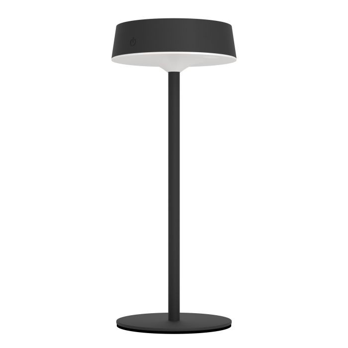 Eglo SIMERI Tischlampe, Solar, Touch, schwarz, 75876
