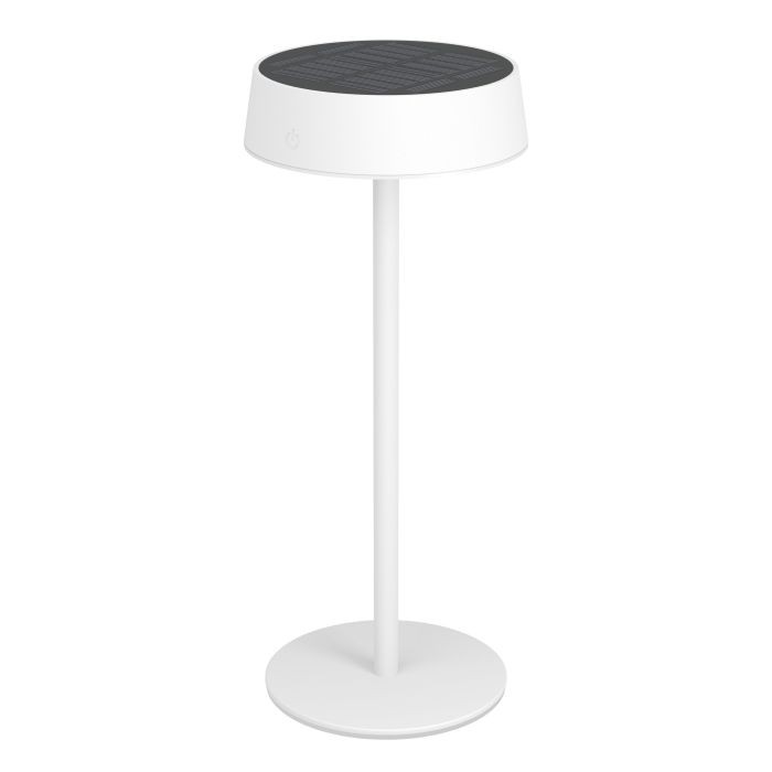 Eglo SIMERI Tischlampe, Solar, Touch, weiß, 75877