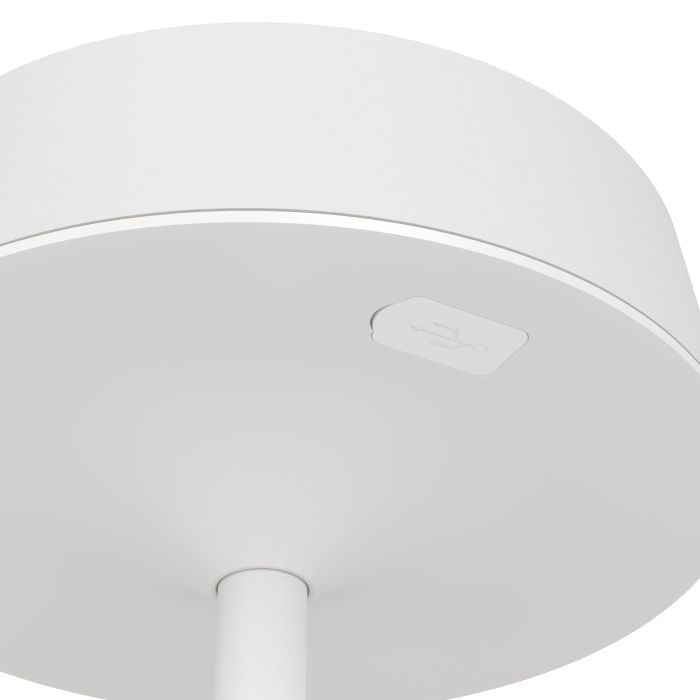 Eglo SIMERI Tischlampe, Solar, Touch, weiß, 75877