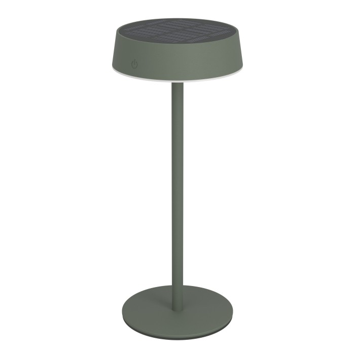 Eglo SIMERI Tischlampe, Solar, Touch, grün, 75878