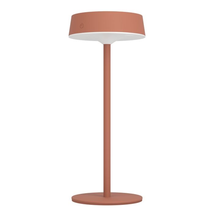 Eglo SIMERI Tischlampe, Solar, Touch, rot, 75879