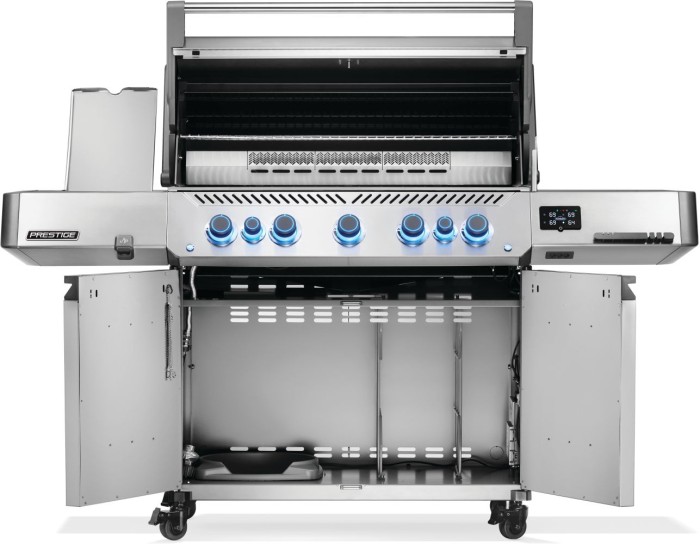 Napoleon Gasgrill Prestige 665 Connected, Edelstahl, mit Infrarot-Seiten- und Heckbrenner, 7 Brenner, P665VXRSIBPSS-D