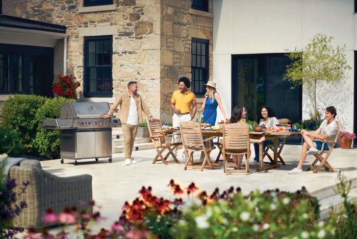 Napoleon Gasgrill Prestige 665 Connected, Edelstahl, mit Infrarot-Seiten- und Heckbrenner, 7 Brenner, P665VXRSIBPSS-D