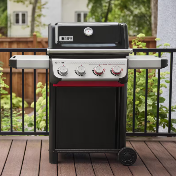 Weber Spirit E-425 Gasgrill, 4 Brenner, Flüssiggas,1500795