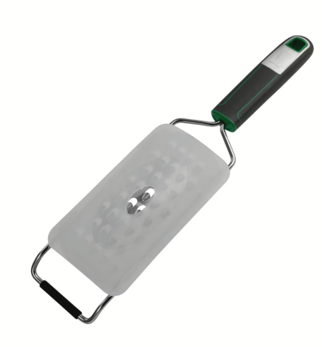 Fackelmann Chefkoch Handreibe Grob Premium, mit ergonomischem Griff, 23126