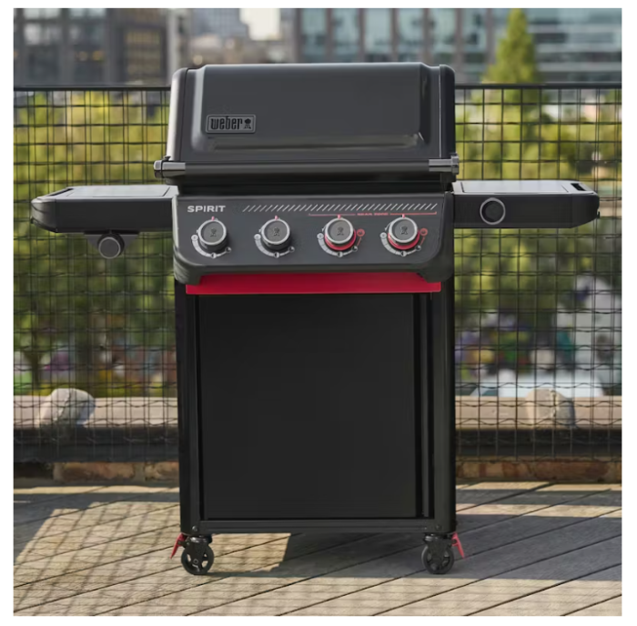 Weber Spirit EPX-435R Smarter Gasgrill Stealth Edition, 1502138