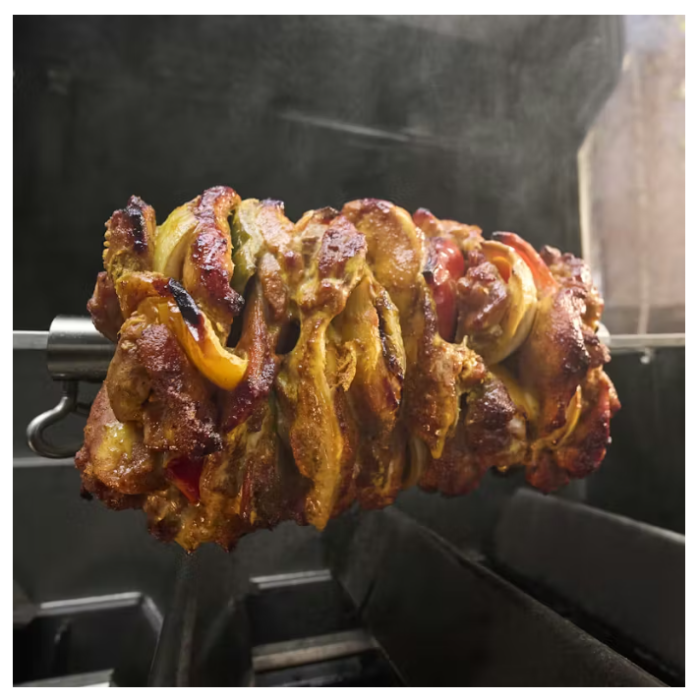 Weber Drehspieß, Passend für den Searwood® XL Holzpelletgrill und ausgewählte Genesis, 3400300