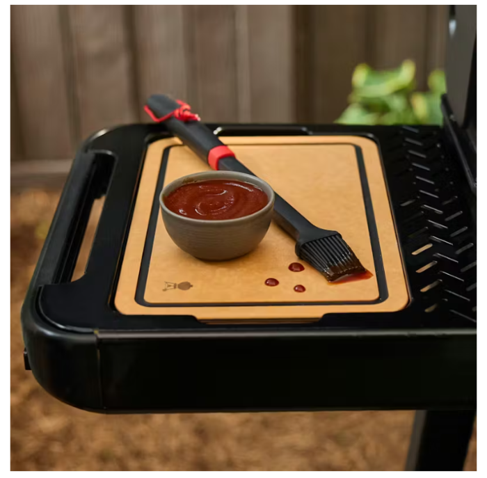 Weber Works Aufbewahrungsbox mit Schneidebrett-Deckel, 3400131