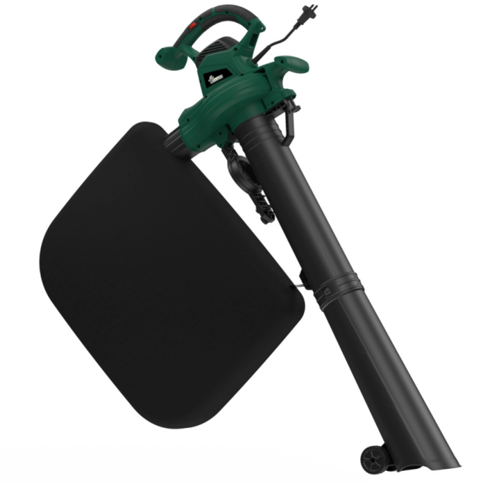 Mr. Gardener Elektro-Laubsauger 3000W, 40 l Laubfangsack, 5120
