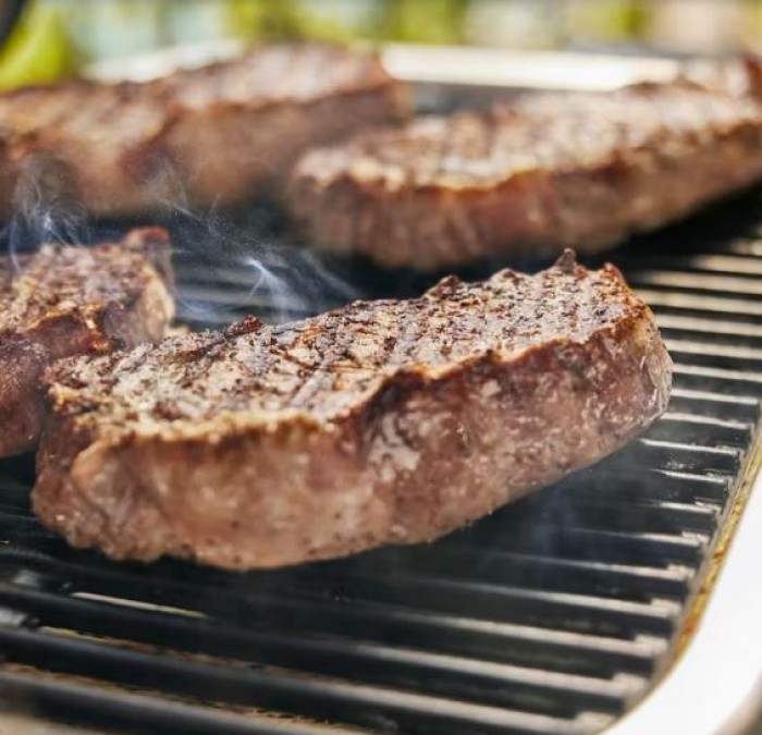 Weber Lumin Compact Elektrogrill mit Stand, black, 91010879