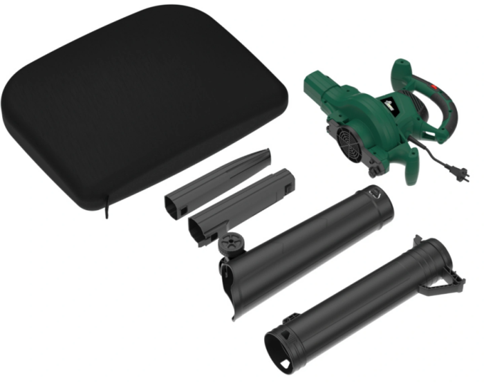 Mr. Gardener Elektro-Laubsauger 3000W, 40 l Laubfangsack, 5120