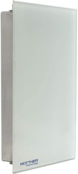 Schlüsselschrank Key Glass White Magnetverschluss, inkl. Montagematerial, T06357