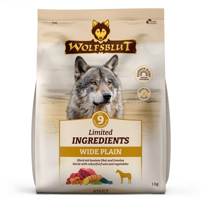 Wolfsblut Limited Ingredients Wide Plain, Adult, Trockenfutter, 1 kg, WB842259