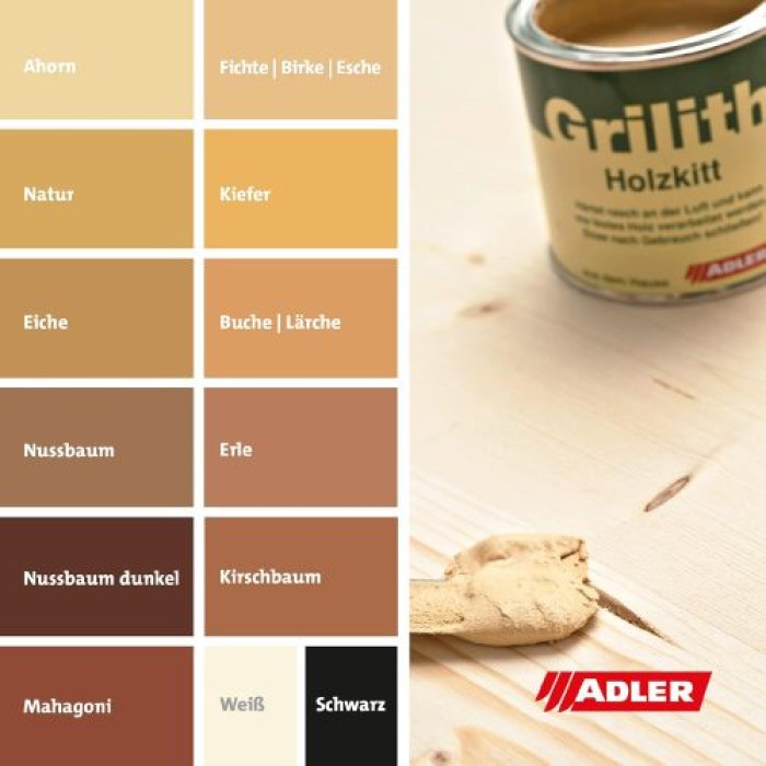 ADLER Grilith Holzkitt, Fichte Birke Esche, 200 ml, 5097114