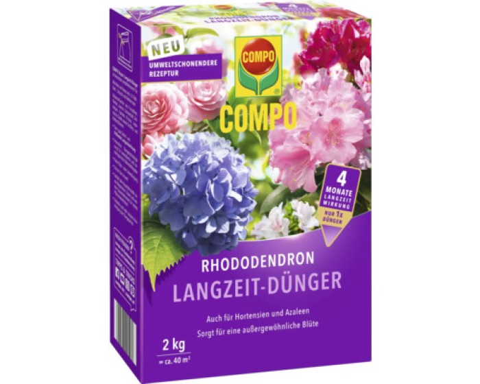 COMPO Rhododendron Langzeit-Dünger 2 Kg, 23849