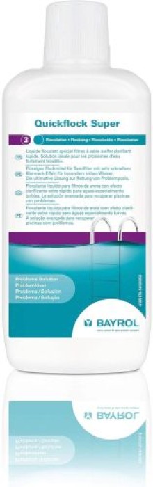 BAYROL Quickflock Super - Flockungsmittel, 1 Liter, 76022