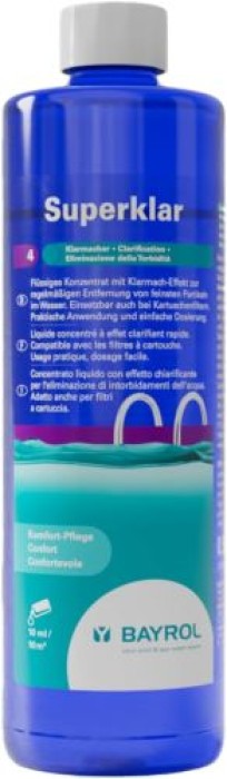 BAYROL Superklar - Klarmacher Poolwasser, 500 ml, 76021